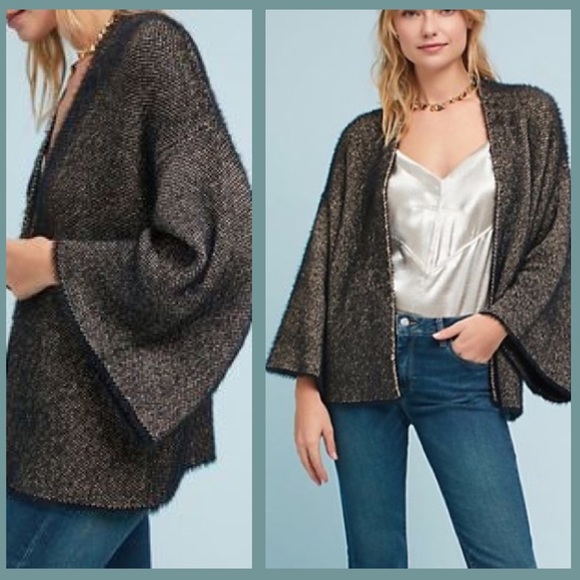 Anthropologie Sweaters - Anthropologie sleeping on snow cardigan sweater